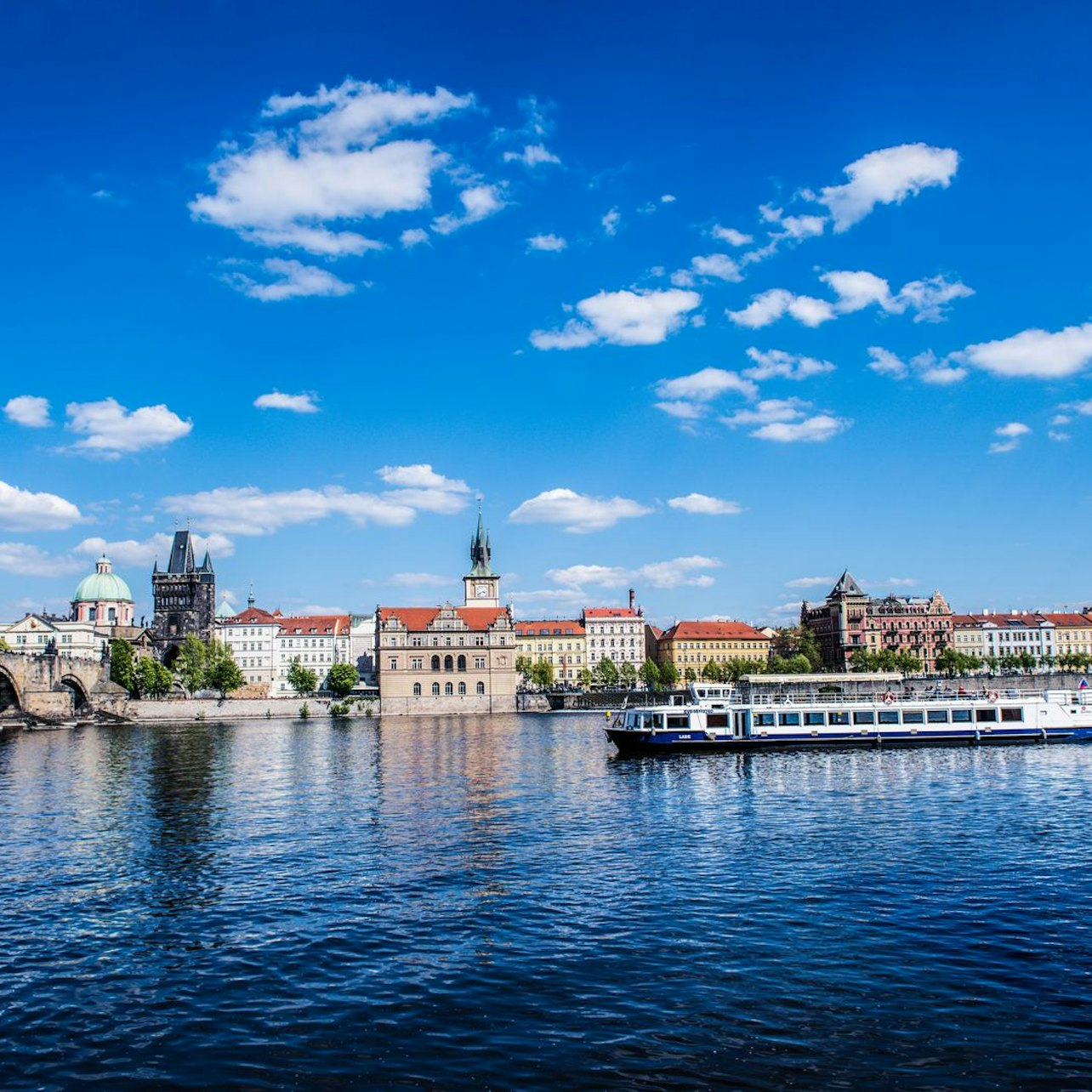 Prague: Buffet Lunch Cruise with Live Music + Audio Guide App - Photo 1 of 6